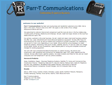 Tablet Screenshot of parrt.com
